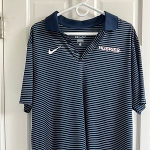UConn Huskies Nike Dri Fit Polo - large